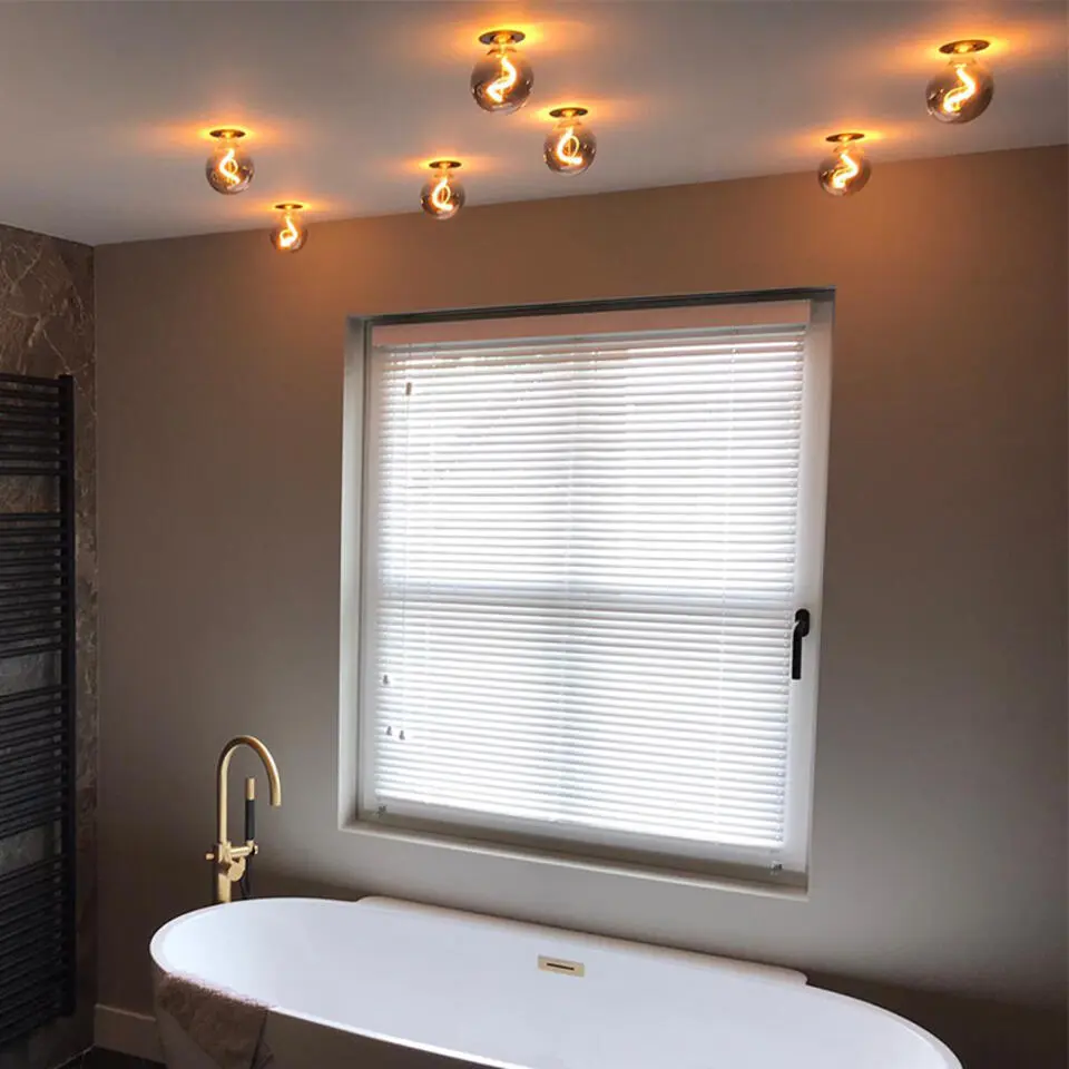 Qazqa inbouwspot insight zwart e27