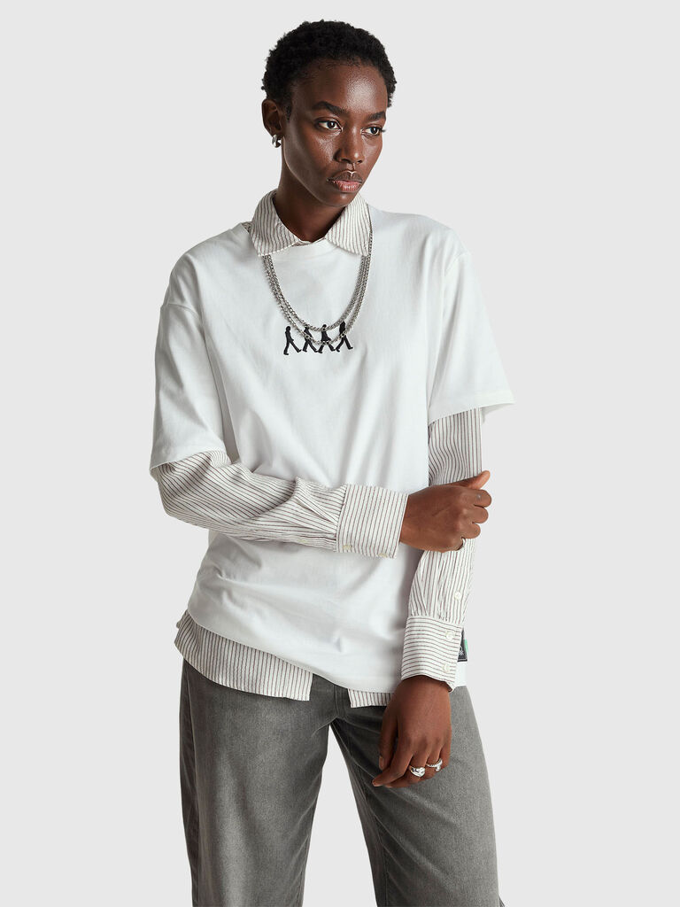 T-shirt with The Beatles print