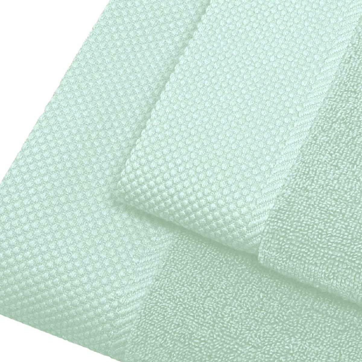 SENSOFT - Maxi drap de bain  zéro twist 560gr/m²  menthe 100x150 cm