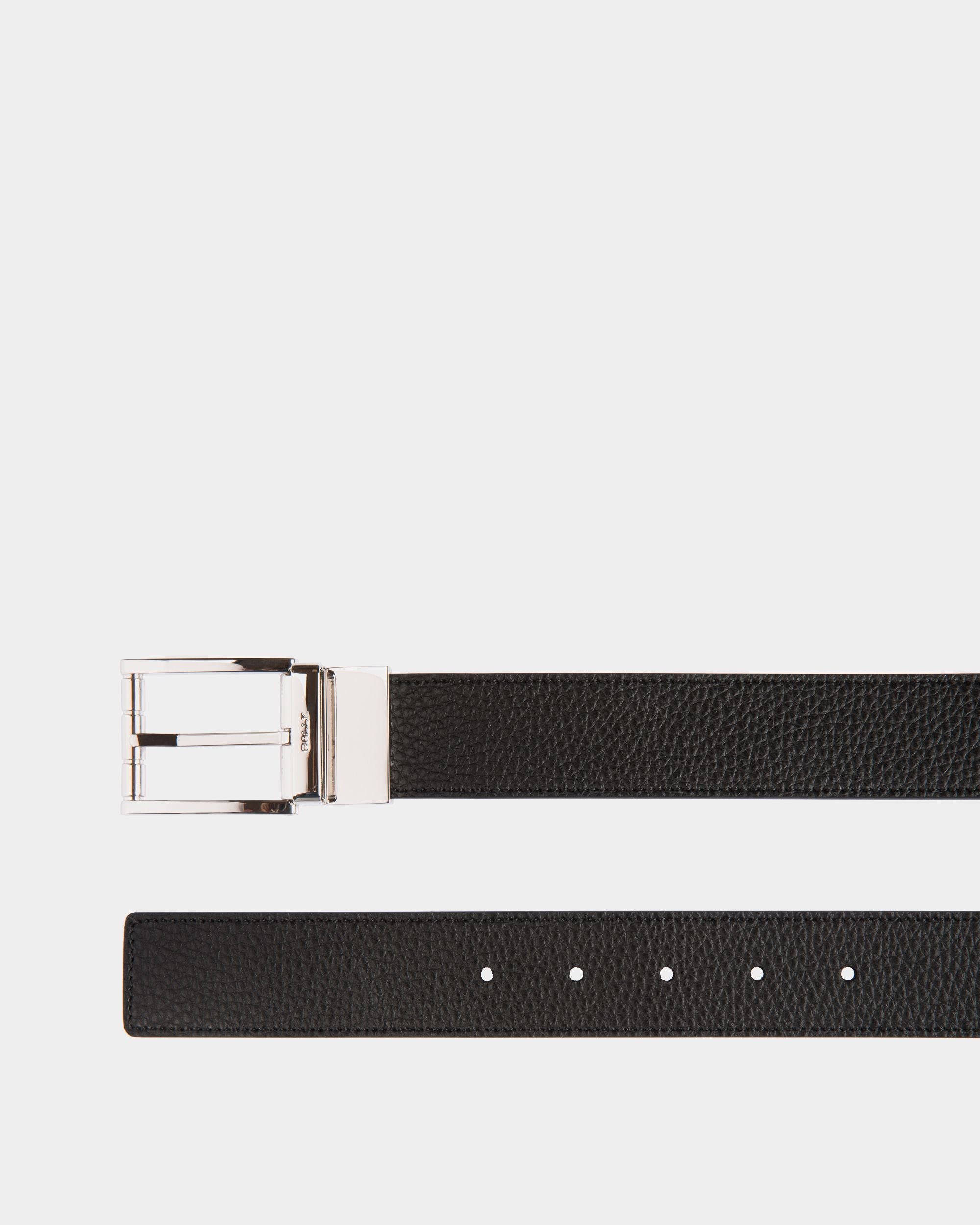 Astory 35 mm Verstellbarer Wendegürtel Aus Leder In Schwarz Und Braun