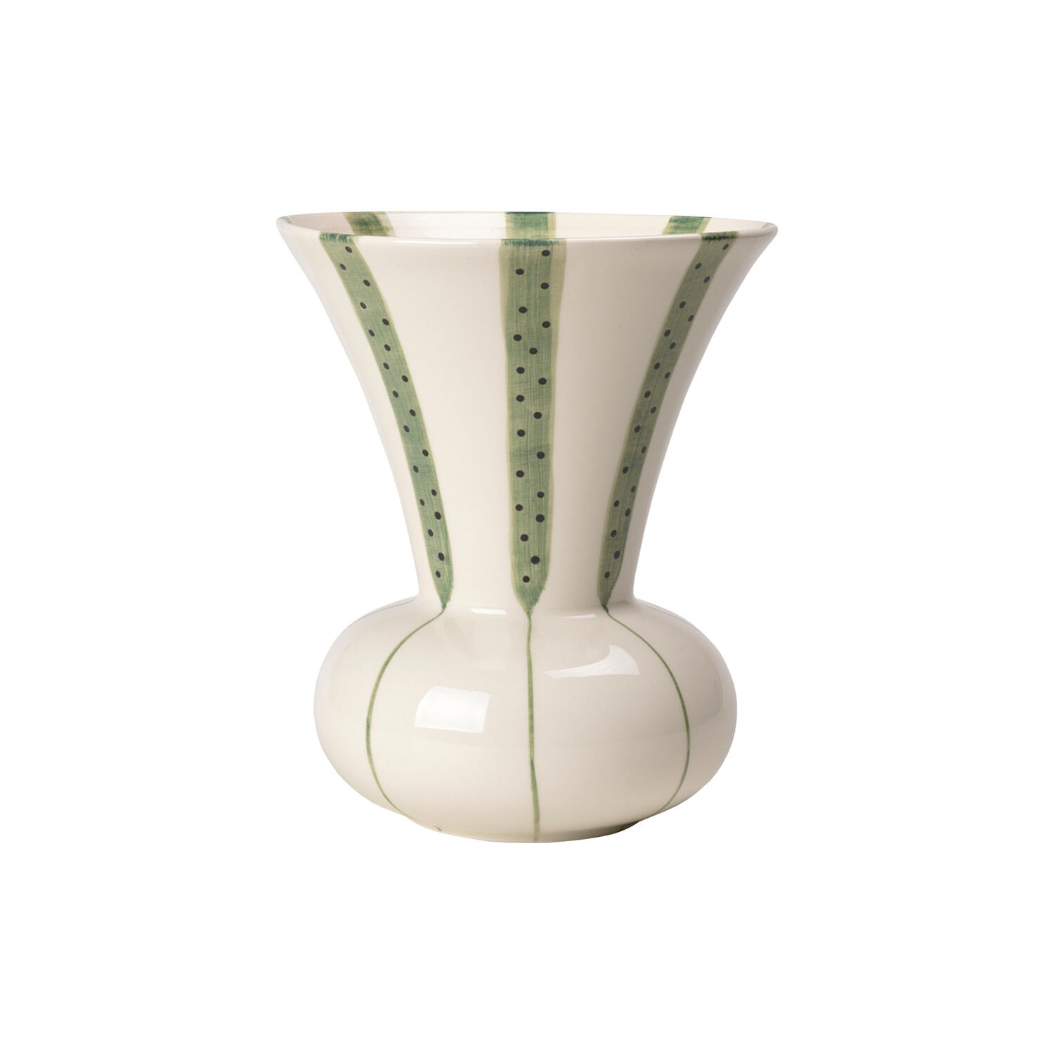 Signature vase, grøn
