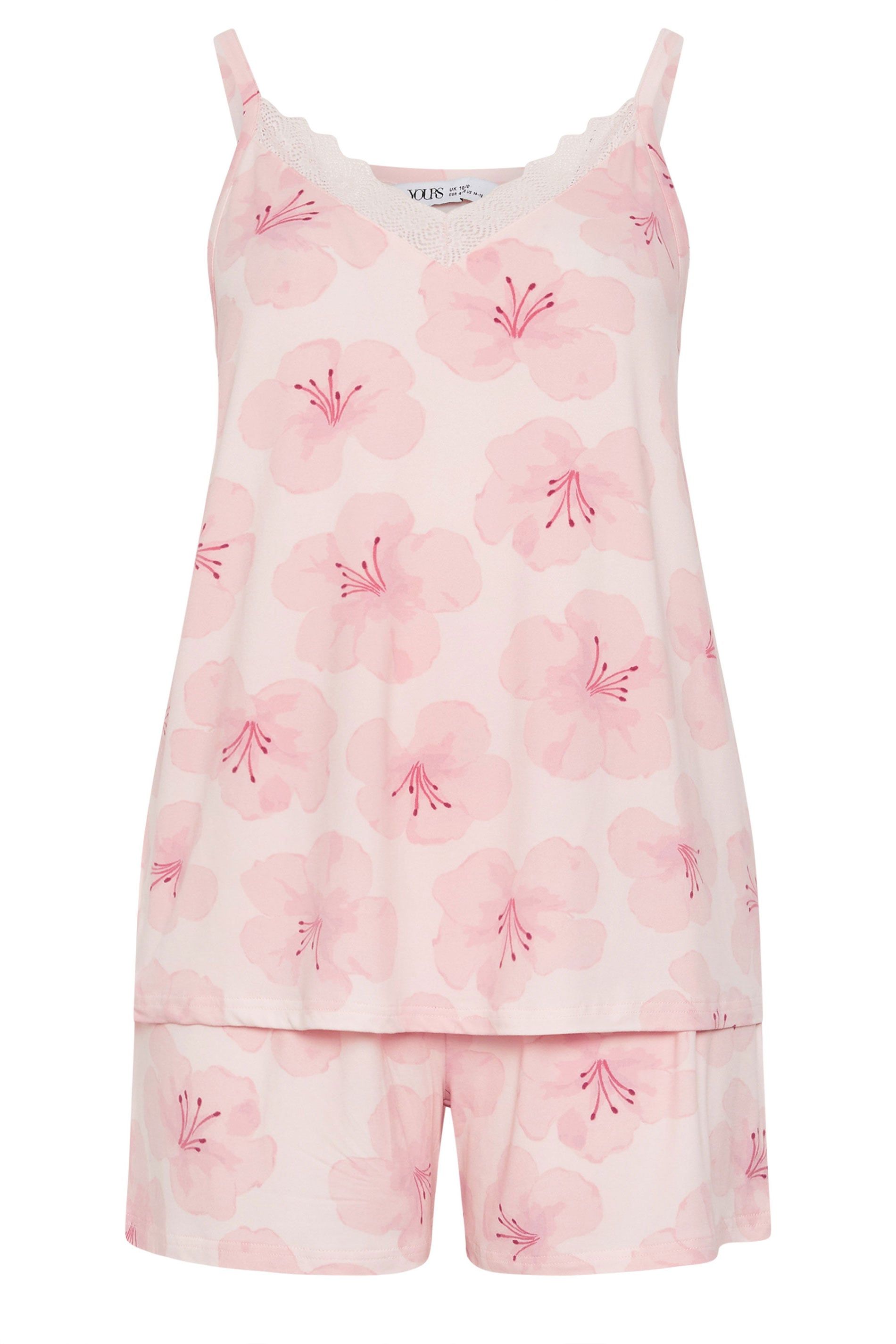 Yours Hibiscus Soft Touch Pyjama Set