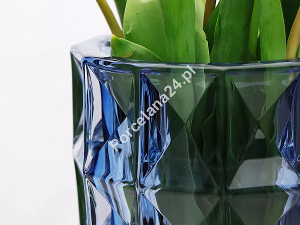 Wazon 28 cm Bohemia - DIAMOND SMOKEY BLUE 4SB.DISB.115003
