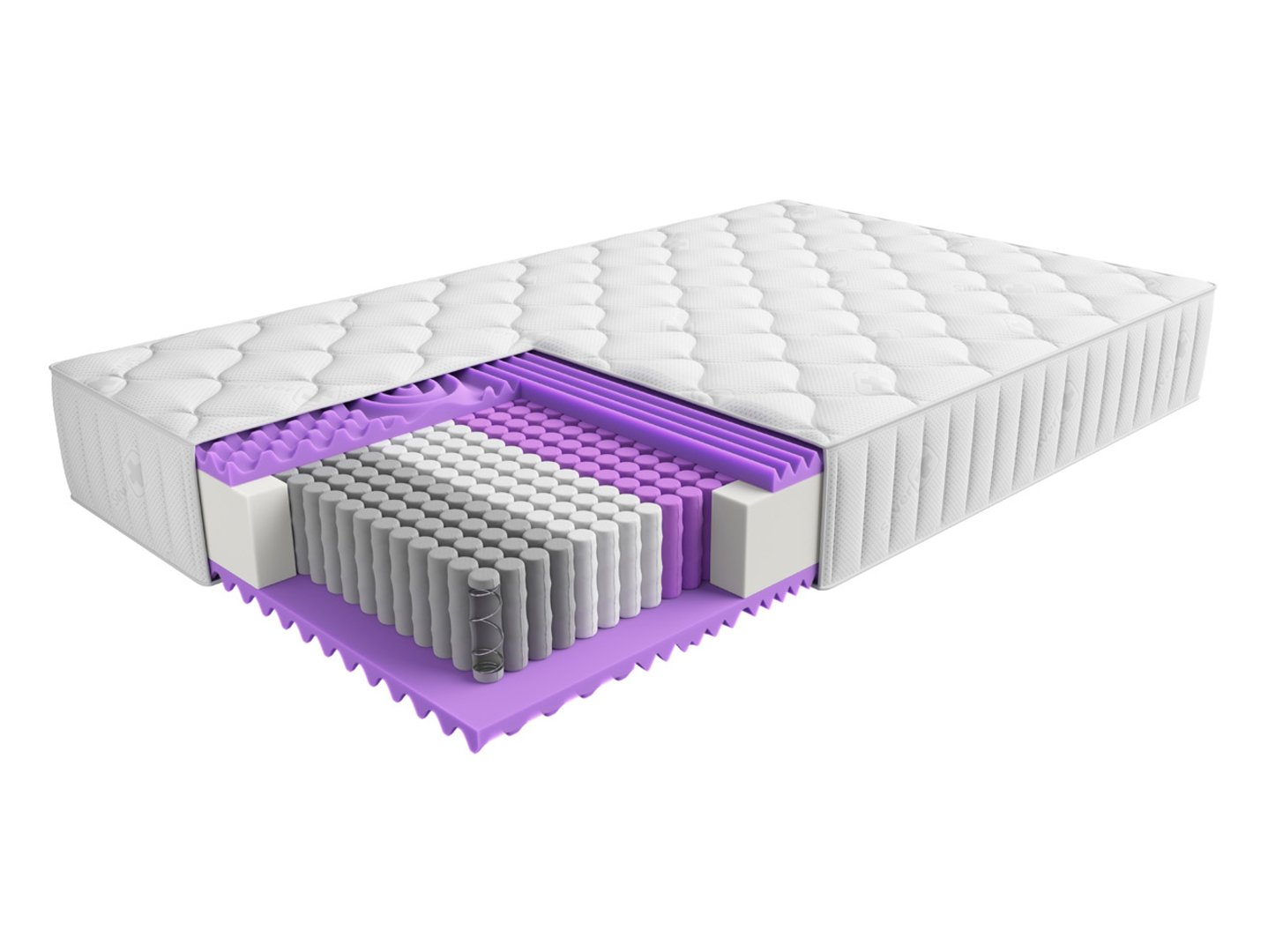 Materac sprężynowy multipocket Masimo 160x200 H3