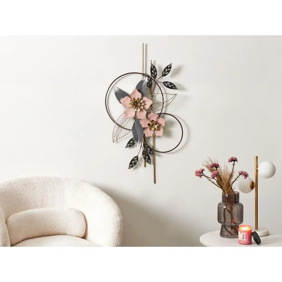 BERKELIUM - Wanddecoratie - Meerkleurig - IJzer