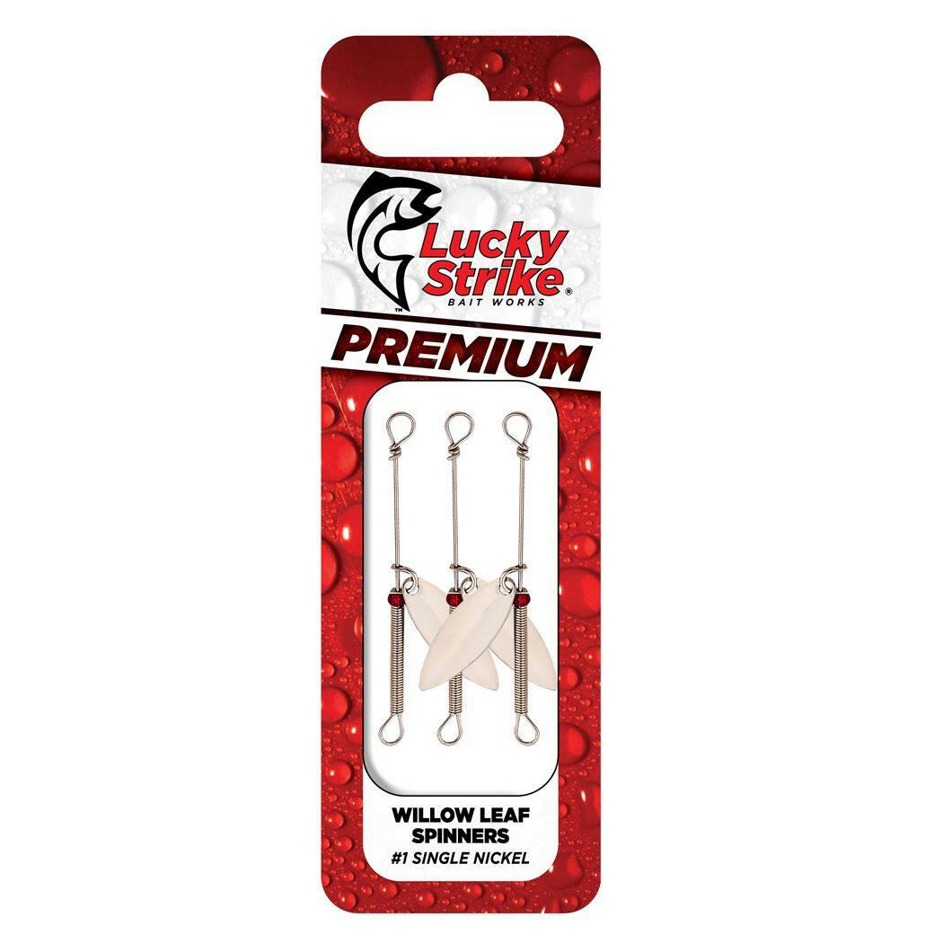 Lucky Strike Willow Leaf Single Nickel Spinner