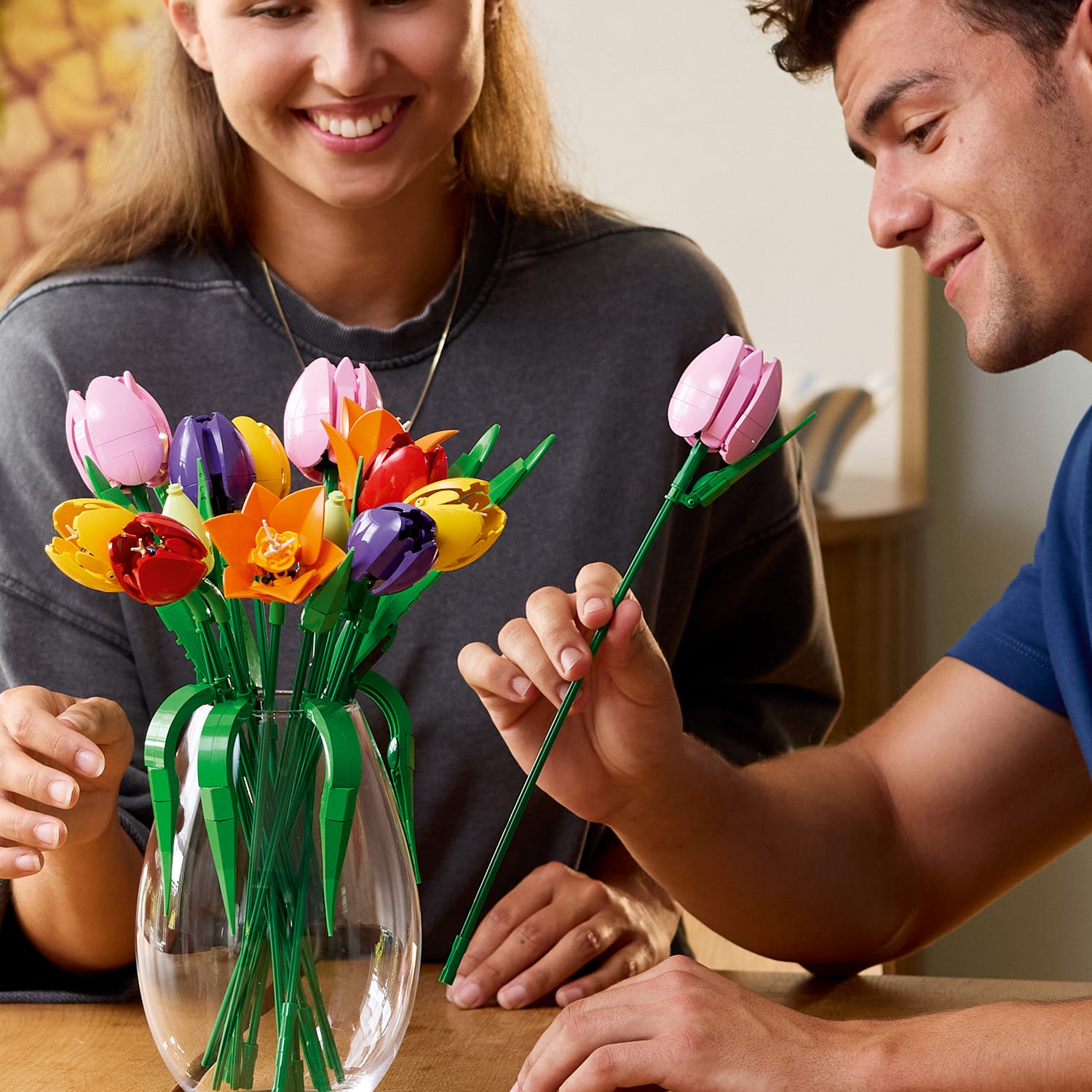 Bouquet tulipani Lego Botanicals