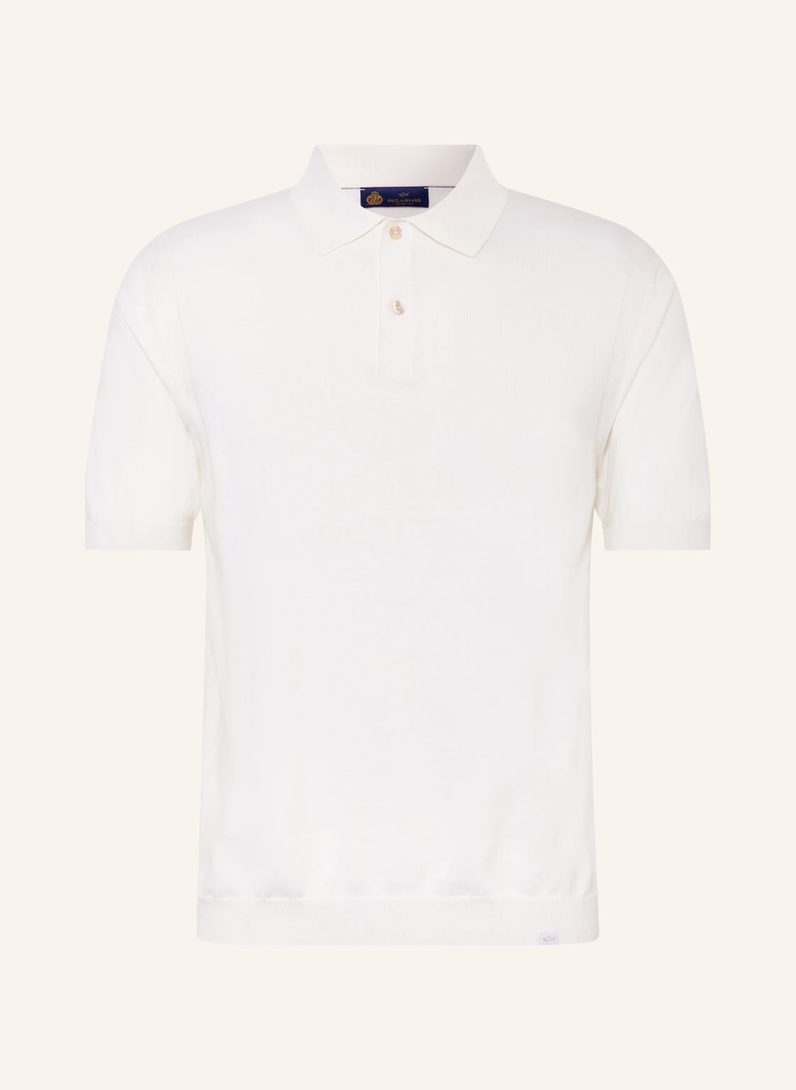 PAUL & SHARK Strick-Poloshirt mit Seide