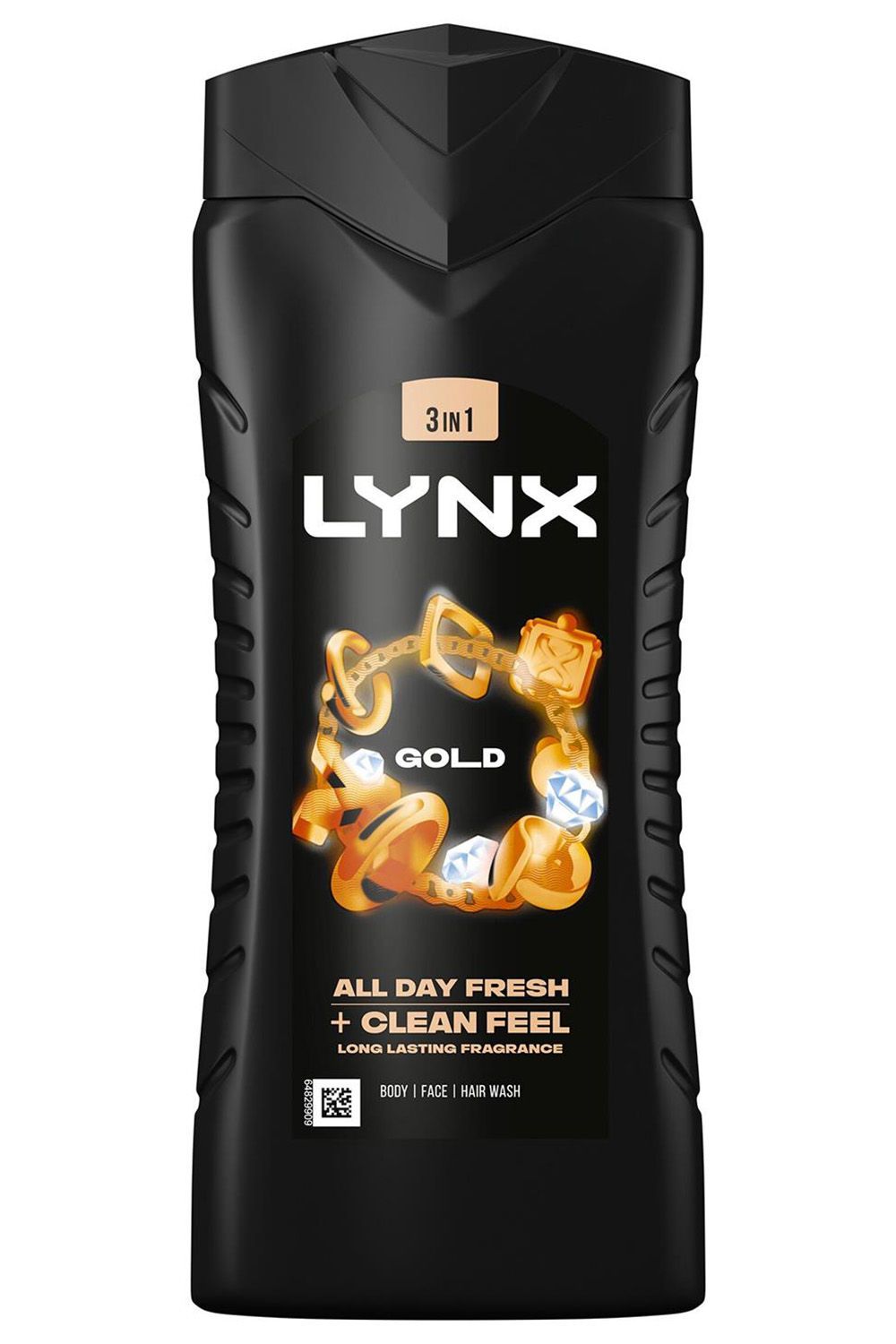 Lynx Gold Shower Gel 500ml, 6 Pk & 72H Fresh Antiperspirant 250ml, 6 Pk