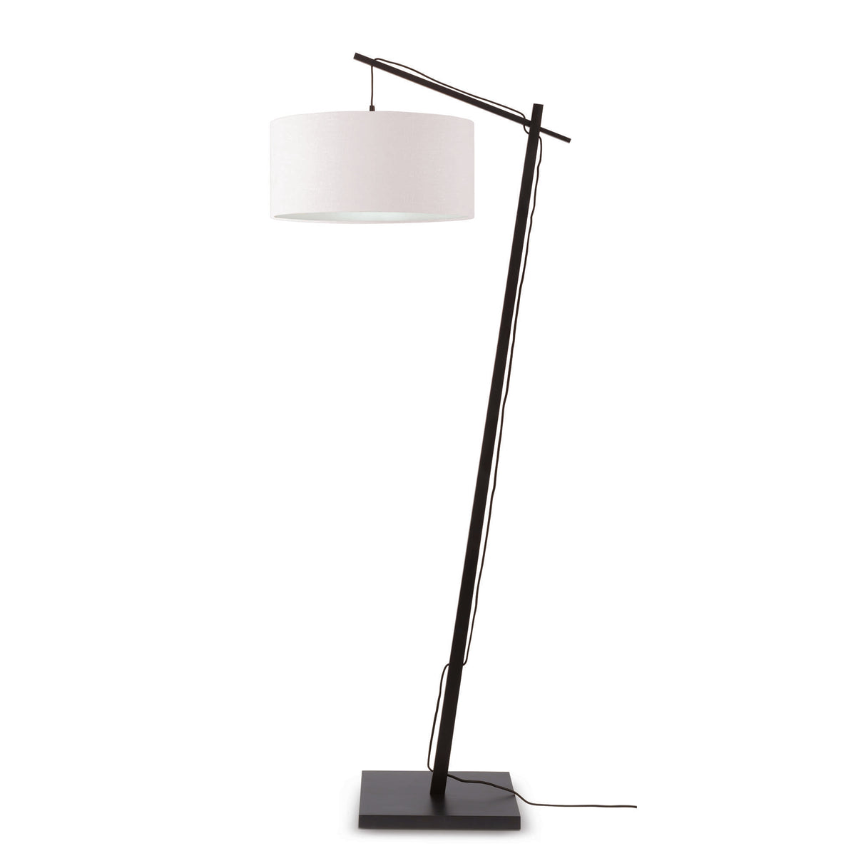 GOOD&MOJO vloerlamp Andes - wit - Ø47cm