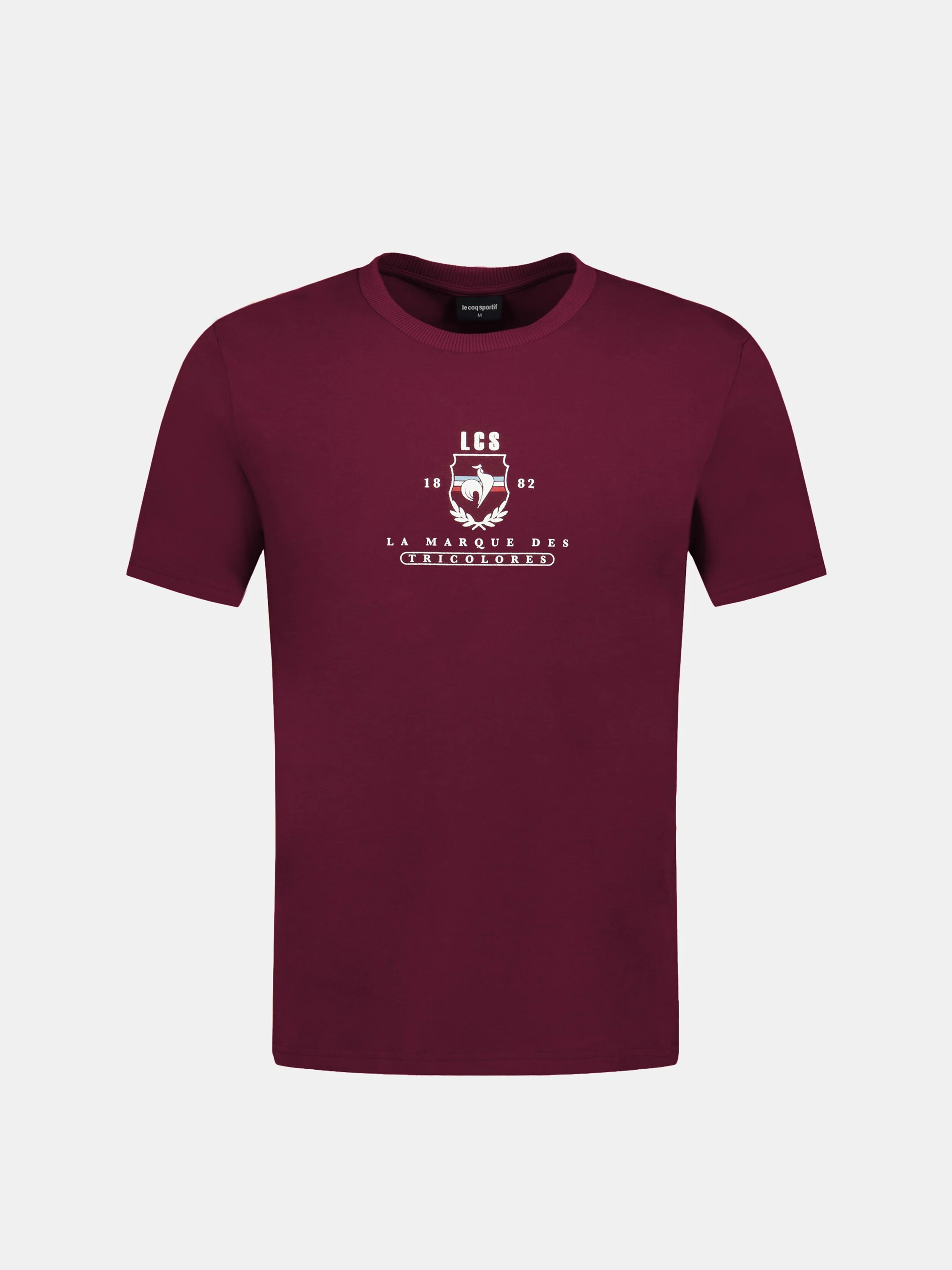 T-shirt en jersey de coton avec logo imprimé façon écusson