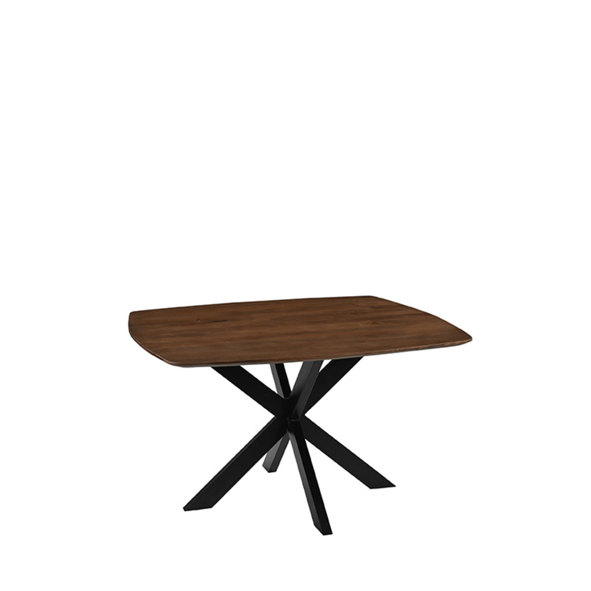 LABEL51 Eettafel Blake - Bruin Mangohout - 130x130x76cm
