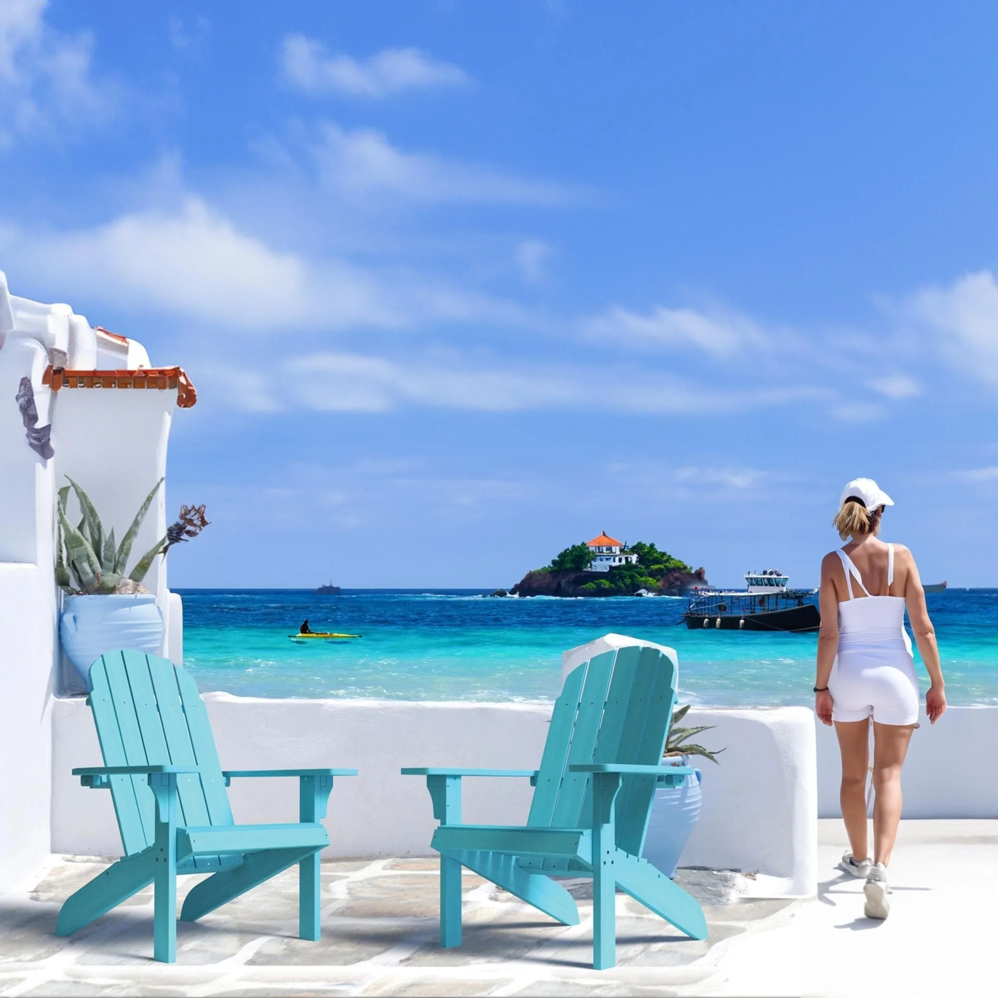 Folding HDPEAdirondack Chair