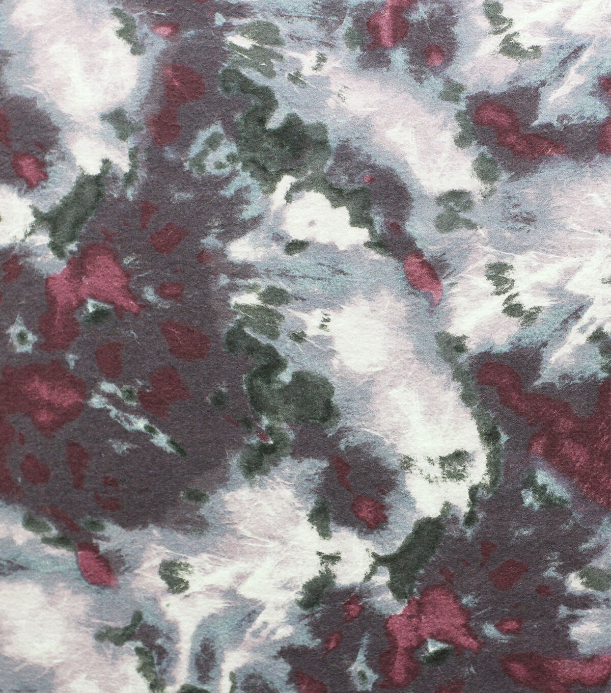 Purple Tie Dye Super Snuggle Flannel Fabric