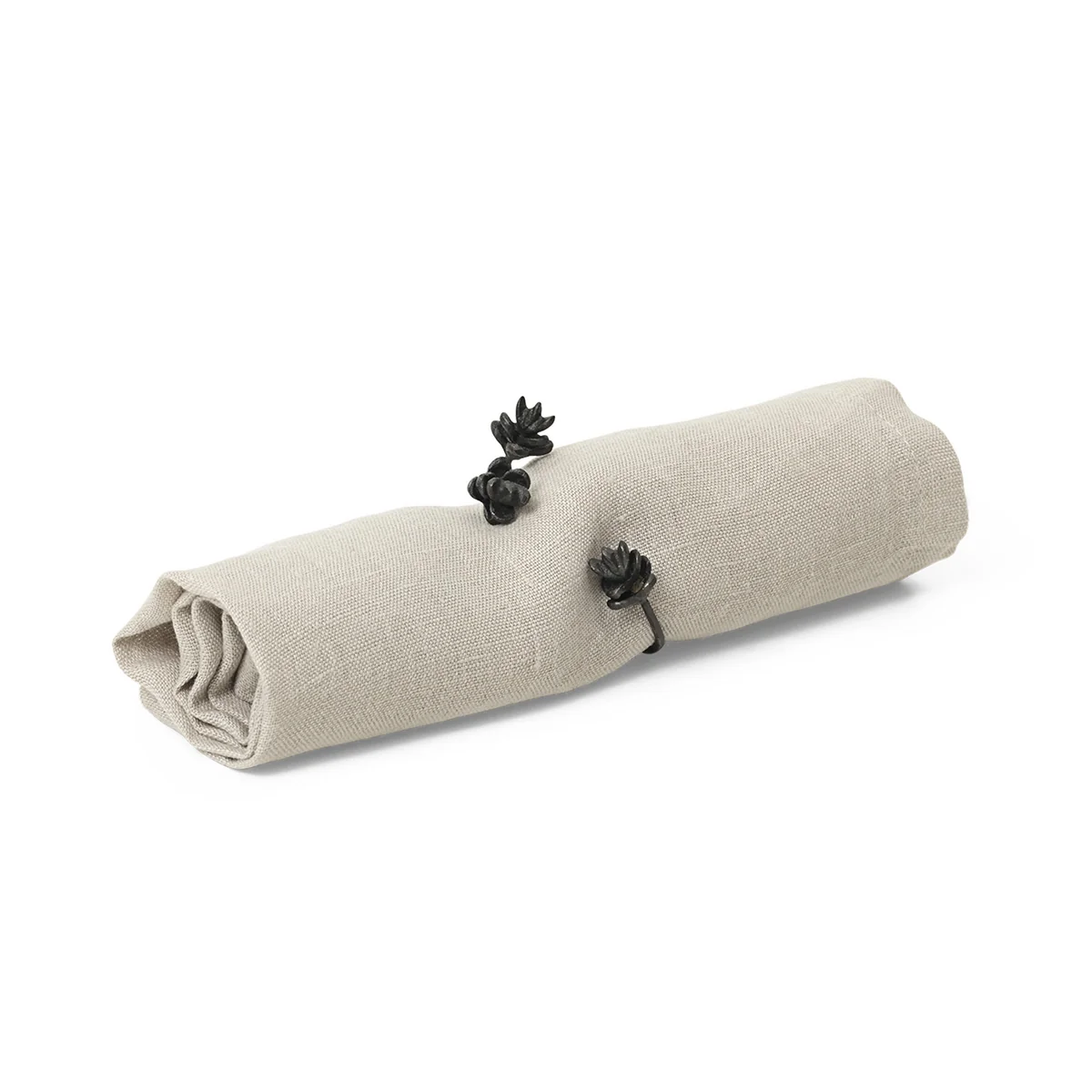 Ferm Living - Forest Serviettenring, Messing (4er-Set)