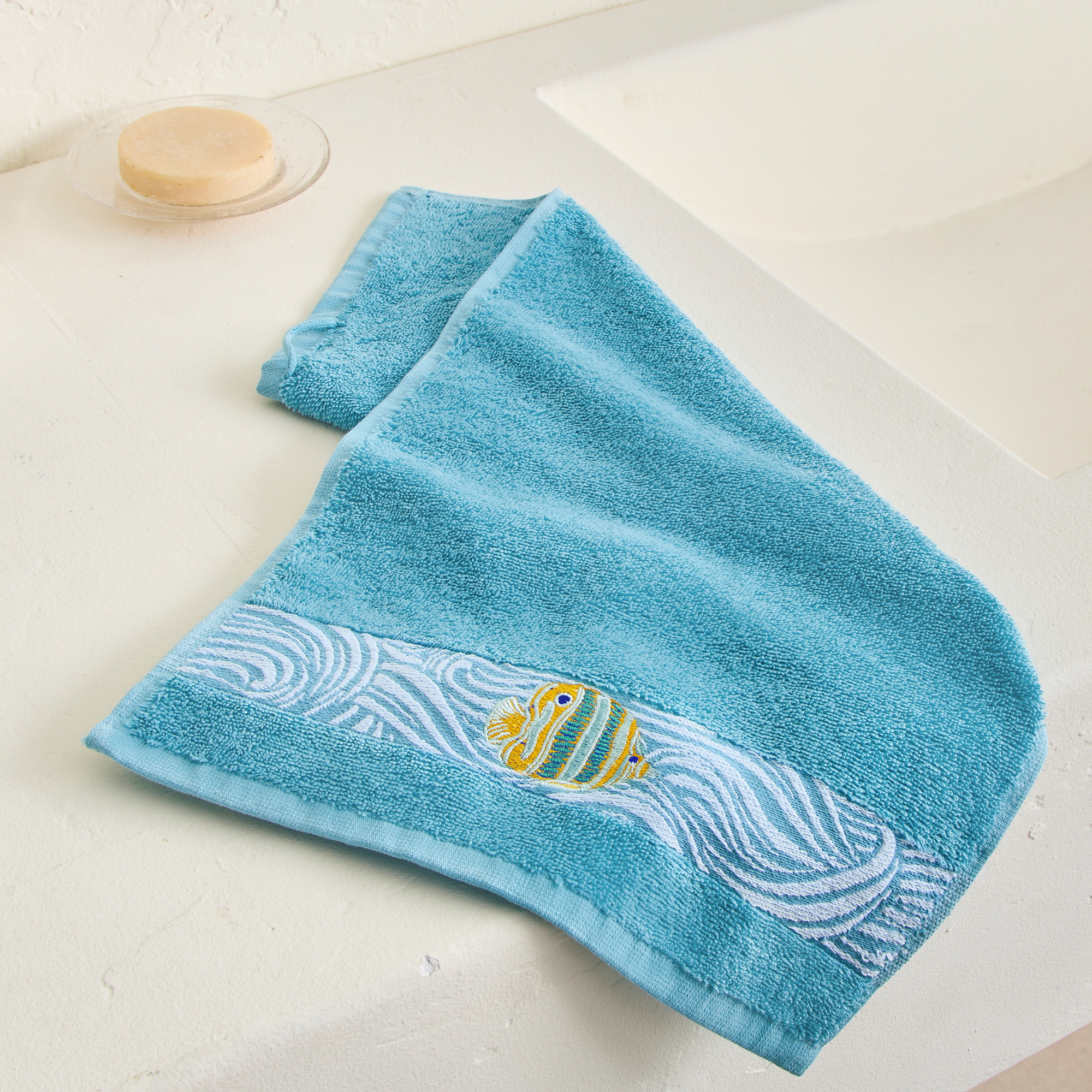 Serviette invitéDanse marine