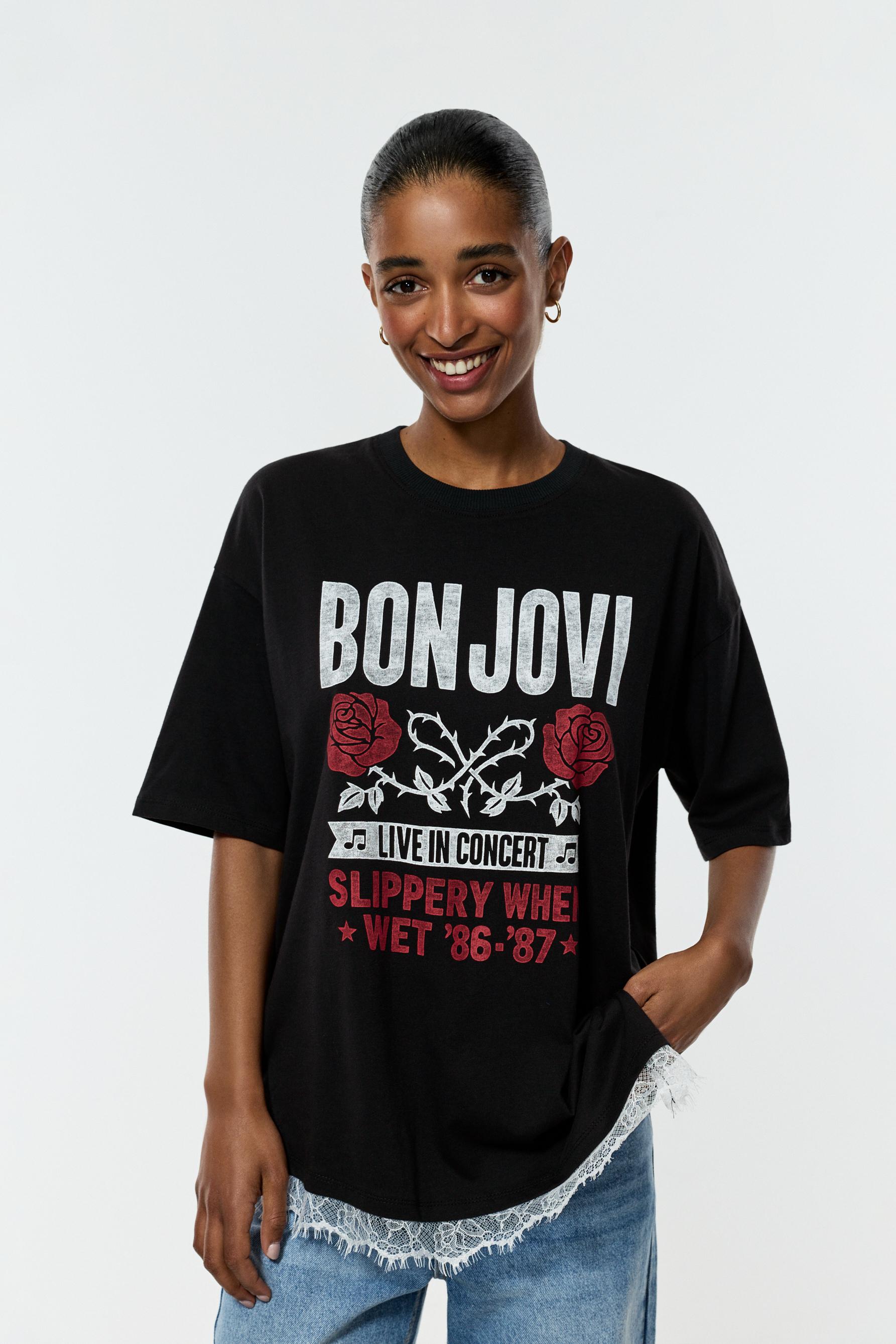 Camiseta Bon Jovi ©Universal blonda