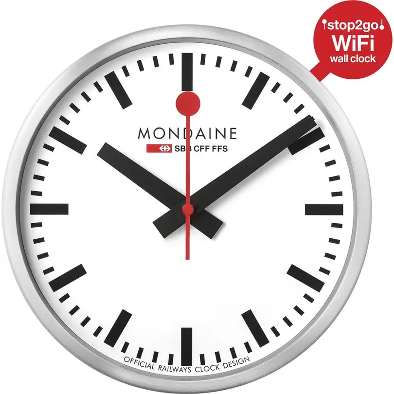 Wanduhr stop2go