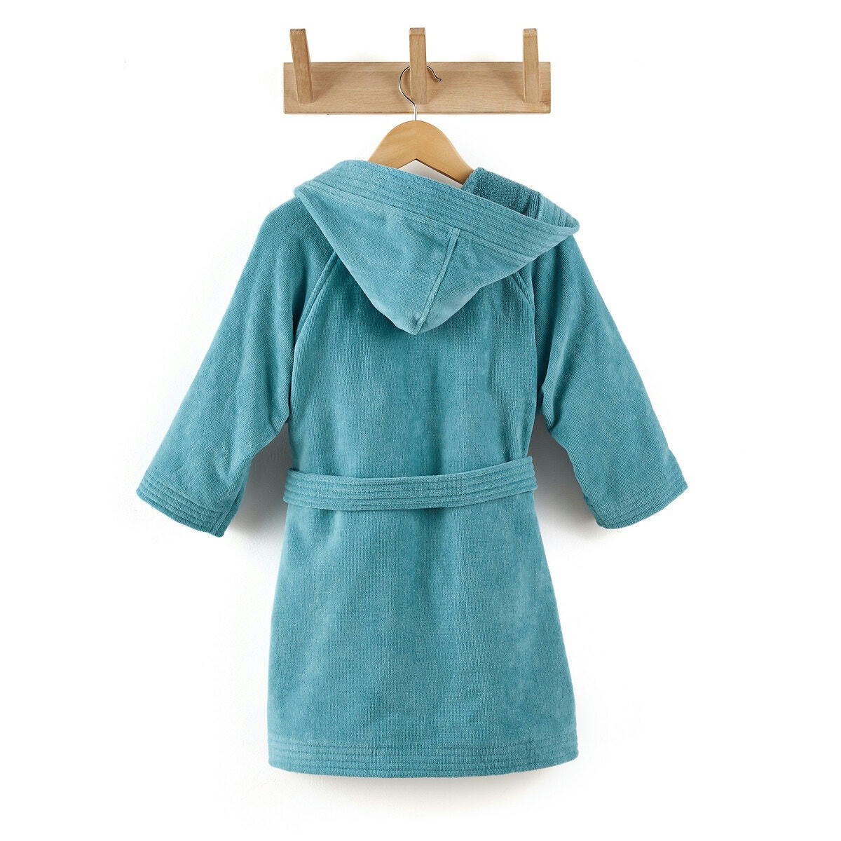 Peignoir capuche éponge velours 450 g/m2, Trizie