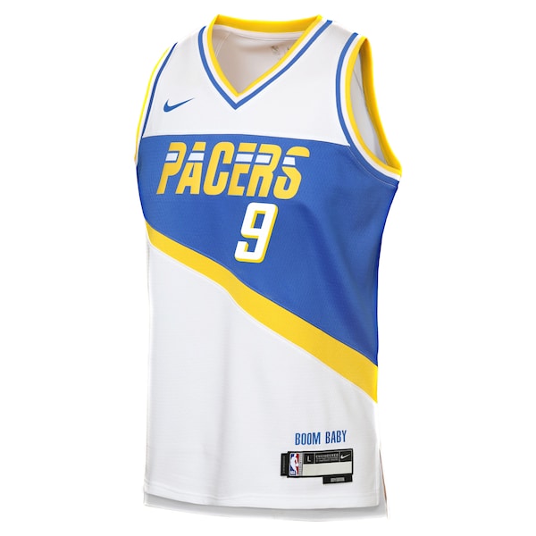T.J. McConnell Indiana Pacers Nike Youth 2025/26 City Edition Swingman Jersey - White