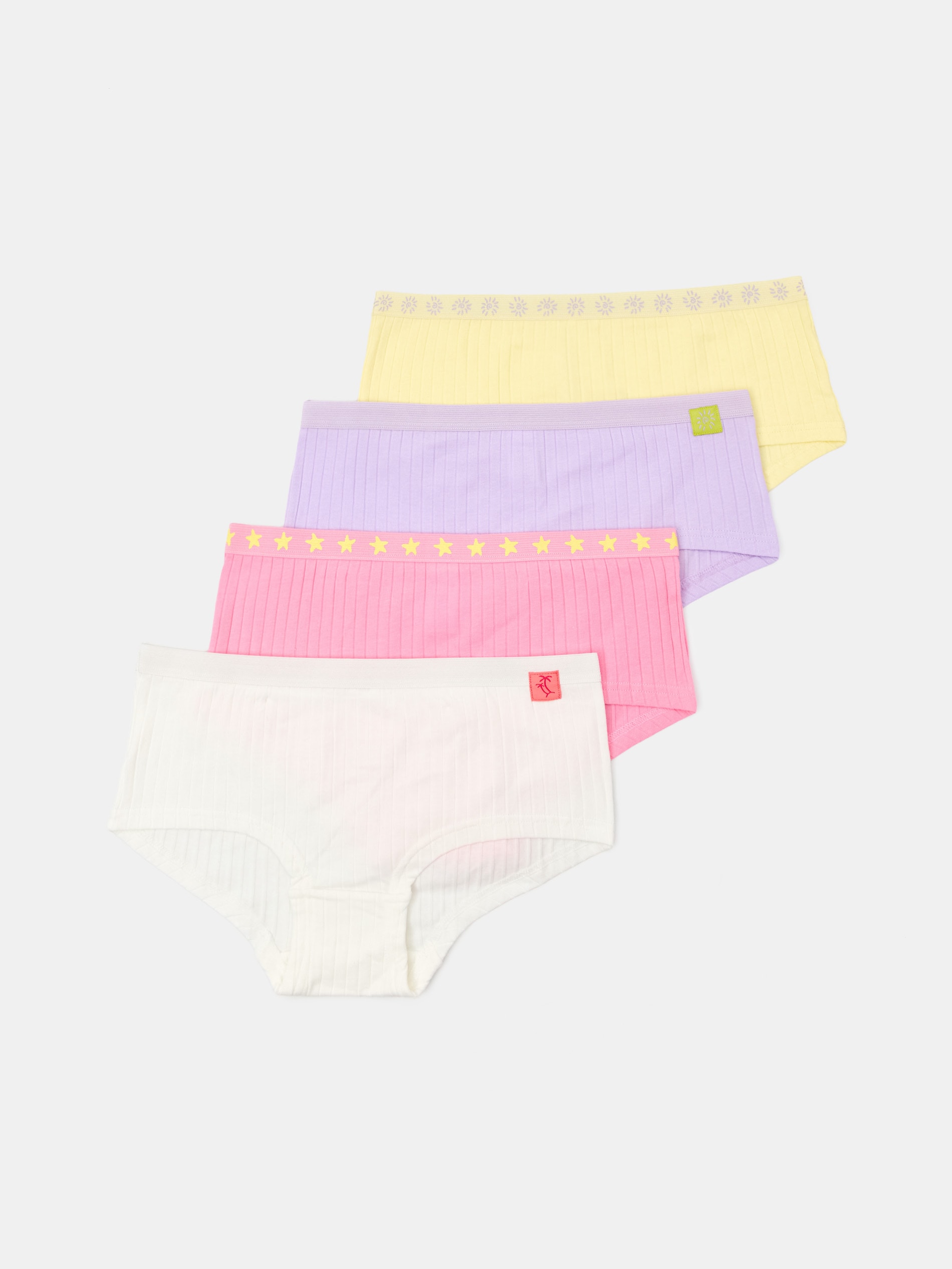 Bawełniane majtki hipster 4 pack