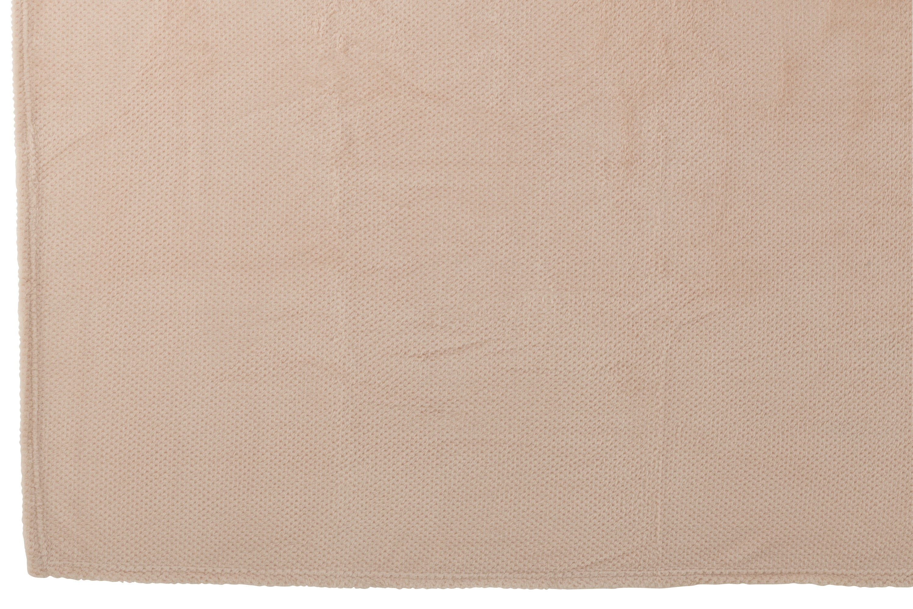 J-Line deken Snuggle - polyester - lichtroze