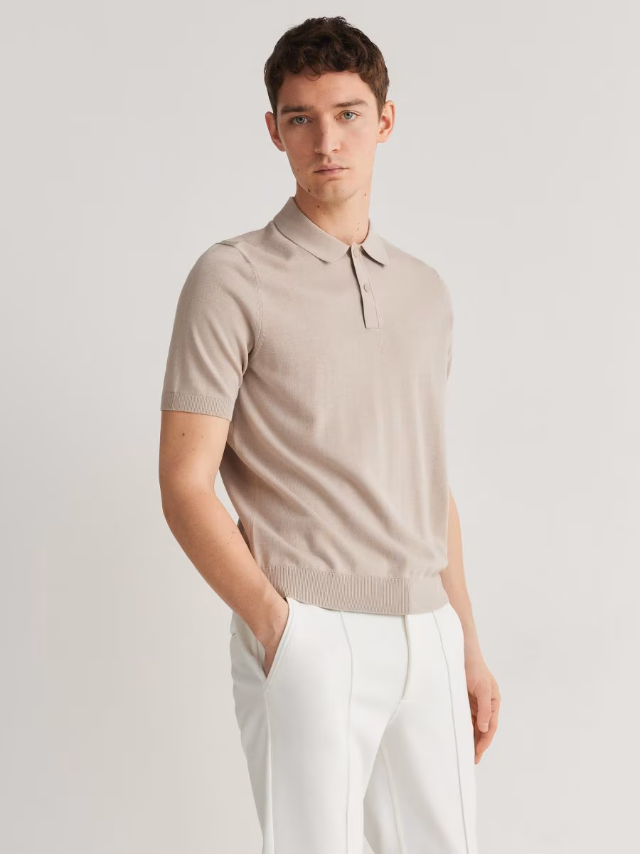 Cotton Rich Polo Jumper