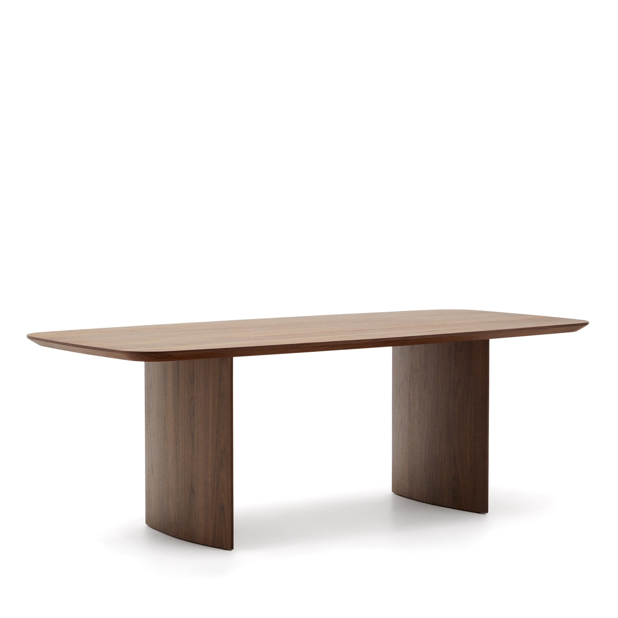 Kave Home - Litto tafel van walnootfineer 240 x 100 cm