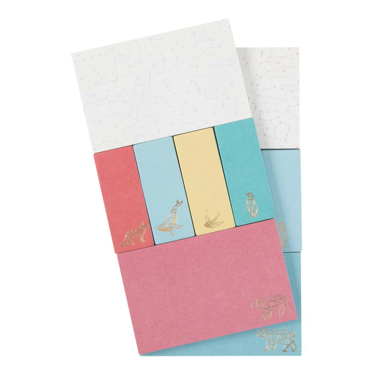 - 12 Blocs De Sticky Notes - Animaux