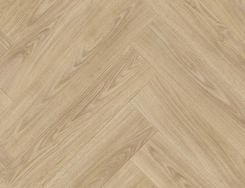 PVC Hermes Fischgrät Wood Beige