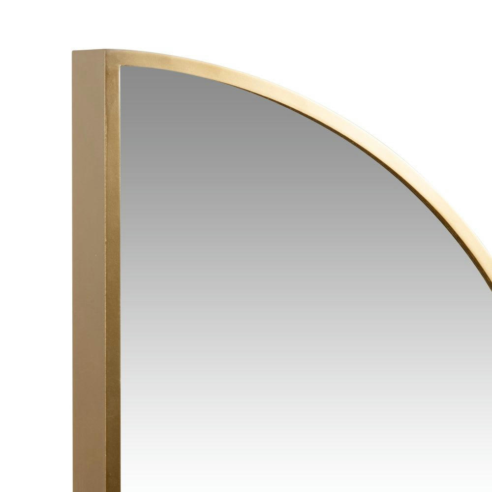 ALIX - Miroirs destructurés dorés (x2) 30x60