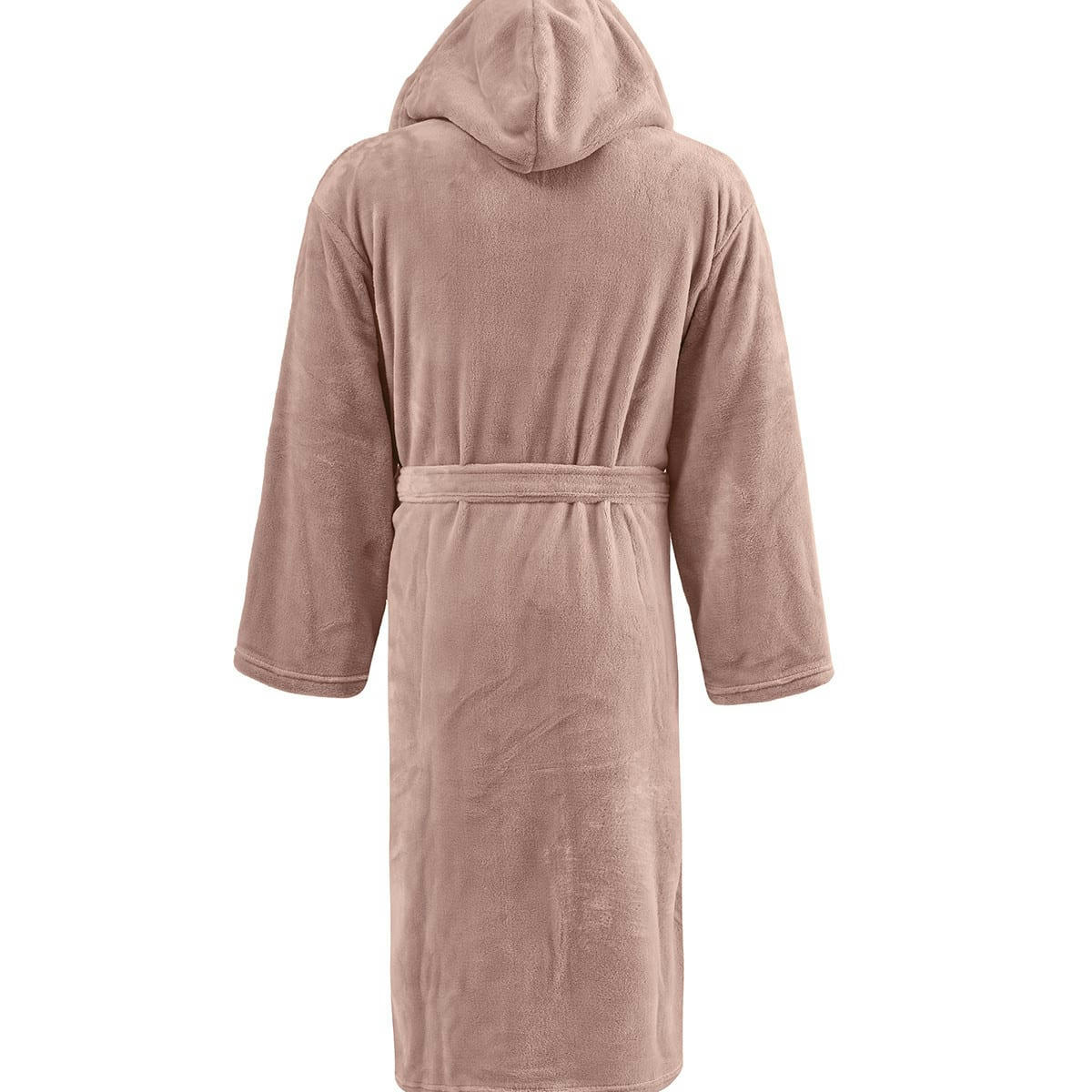 KAPRA - Peignoir polaire mixte à capuche  nude M