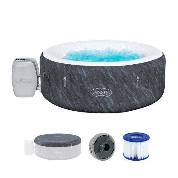 Whirlpool »LAY-Z-SPA® WLAN-Whirlpool Boracay AirJet™«, , Ø 180 x 66 cm, rund