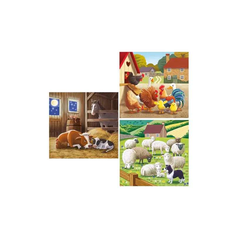 Puzzle 3er-Set Clementoni