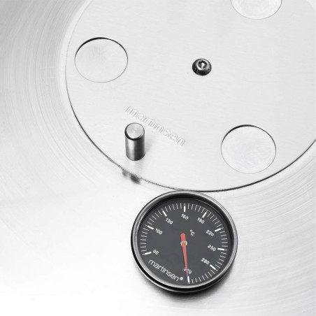 Barbecue charbon inox 1500   plan de travail - Martinsen