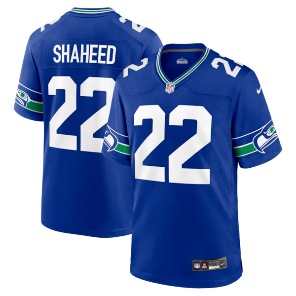 Rashid Shaheed Seattle Seahawks Nike Alternate  Game Jersey -  Royal/College Navy/White