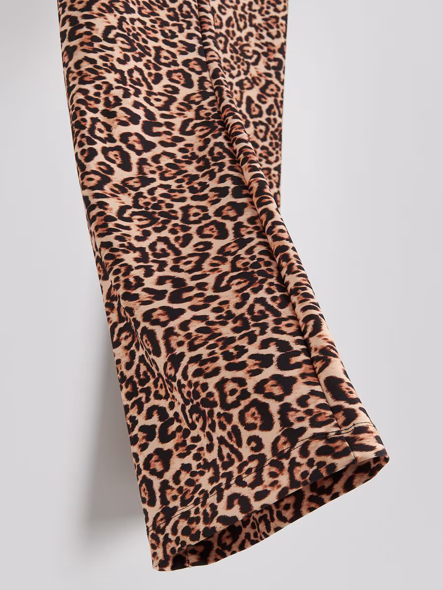 Animal Print Trousers