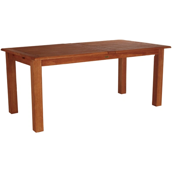 Ausziehtisch, BxHxL: 100 x 74 x 230 cm, Tischplatte: Eukalyptusholz