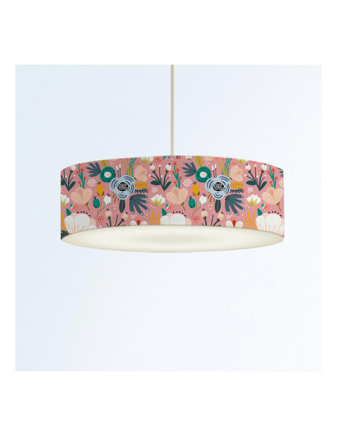 ENFANT - Suspension Enfant Floral Rose D: 50 x H: 25