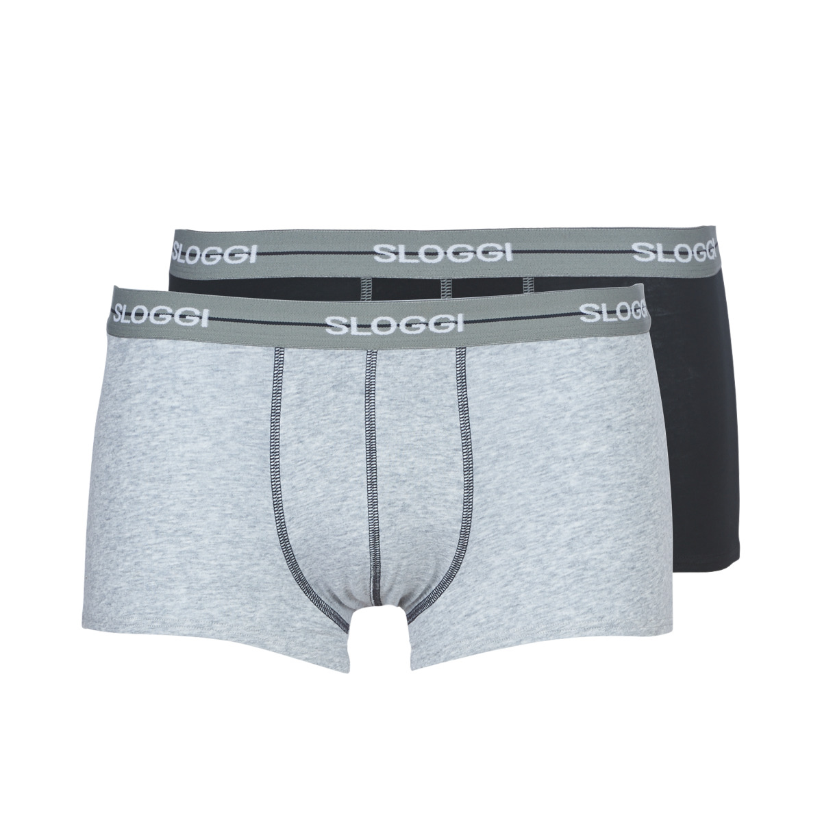 Sloggi  - MEN START X 2 - Grey / Black