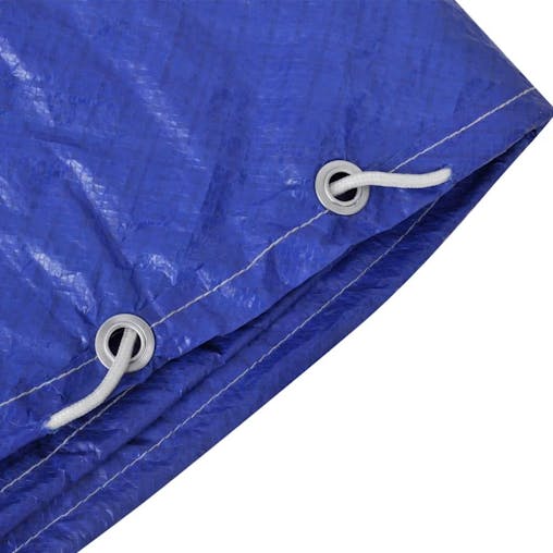 NNEVL Pool Cover PE Round 460 cm 90 g/m?