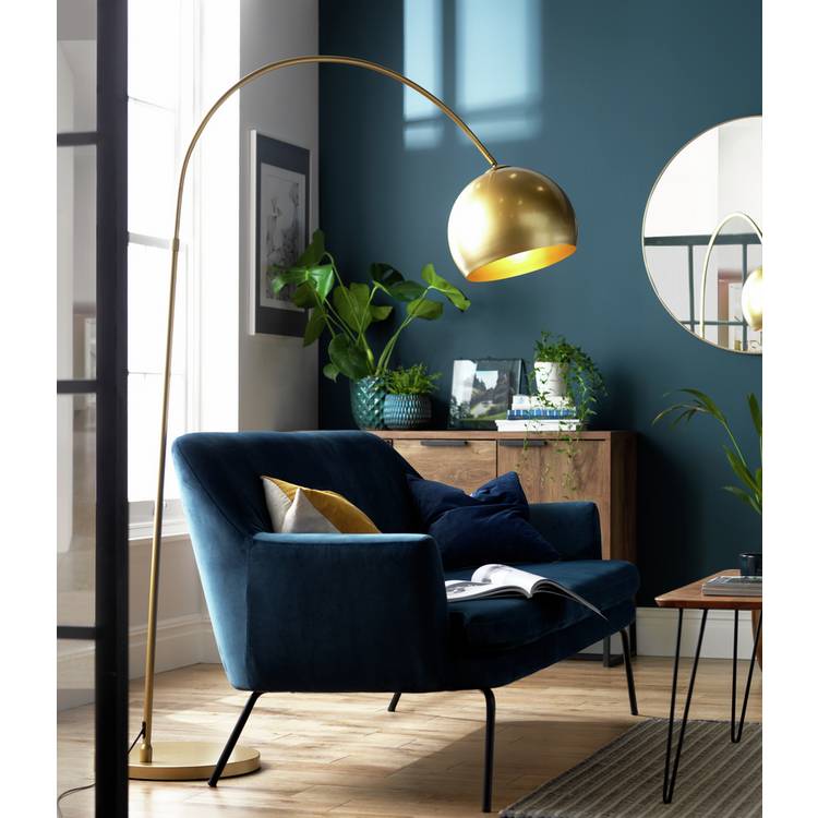 Habitat Wilderness Large Arc Floor Lamp