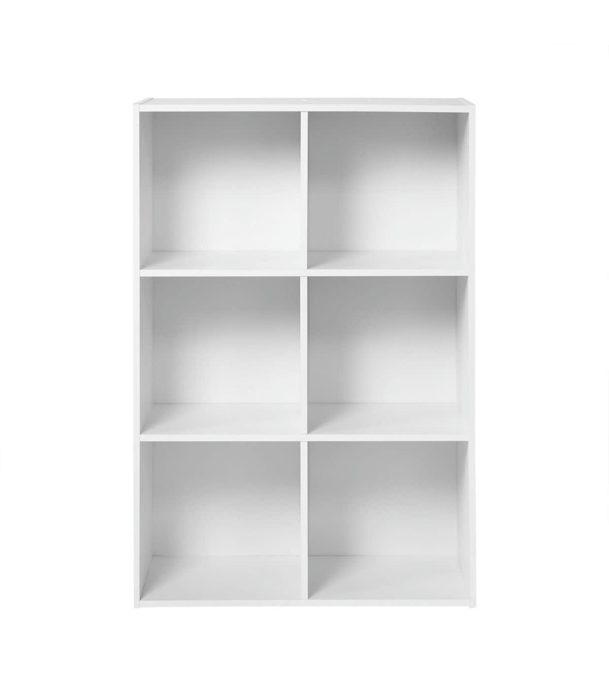 - Étagère de rangement 6 cases - L61 x H91 cm