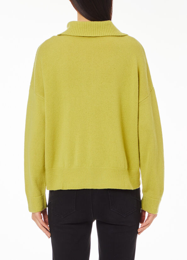 Maglia in lana con zip