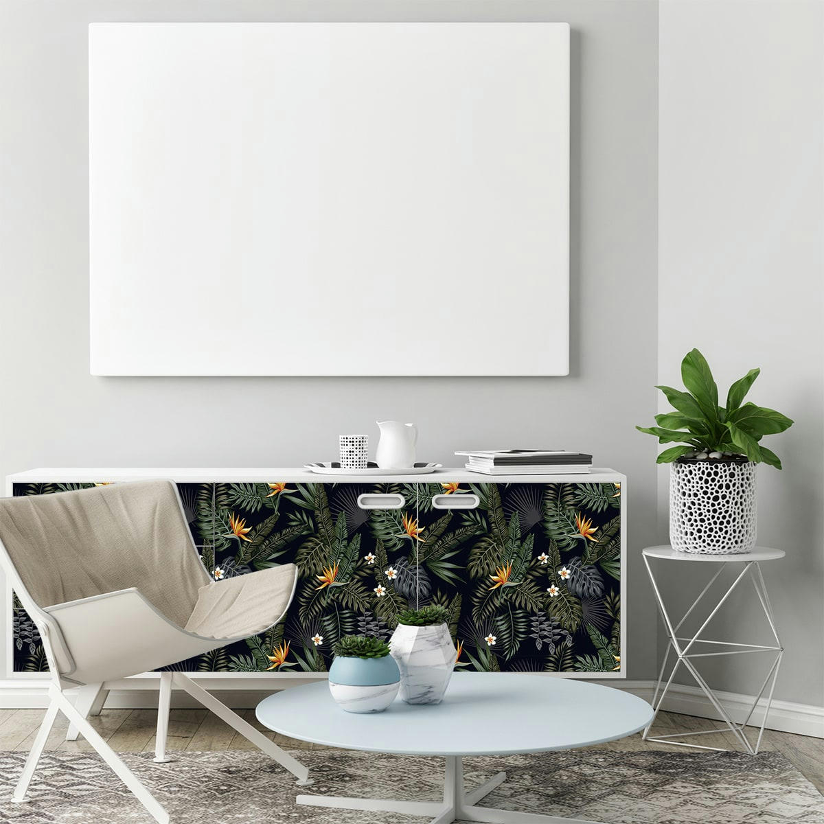 - Sticker meuble tropical wichai 60x90cm