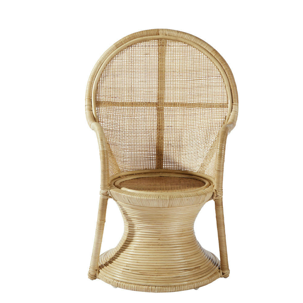 Malaga - Fauteuil enfant en rotin tressé