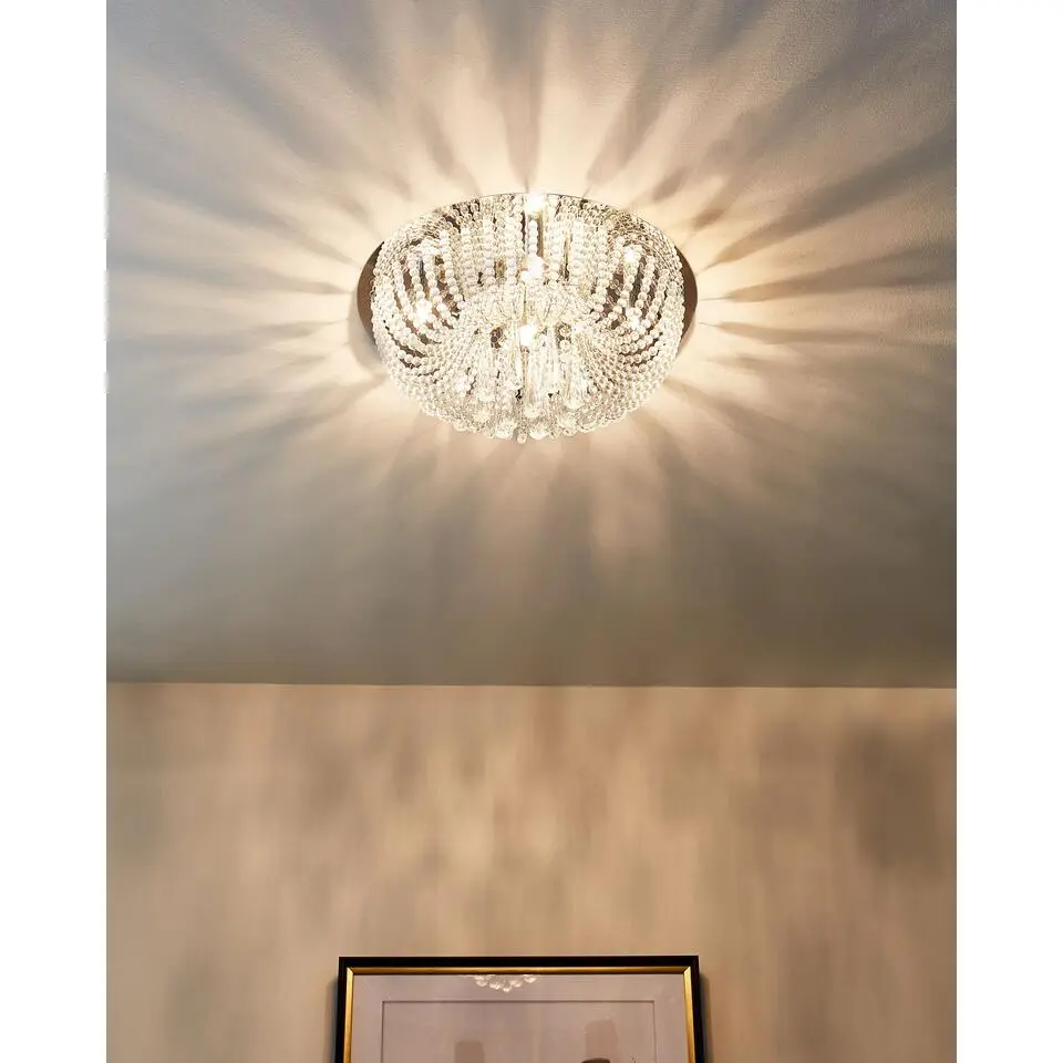 DORNAS - Kroonluchter - Zilver - Ijzer