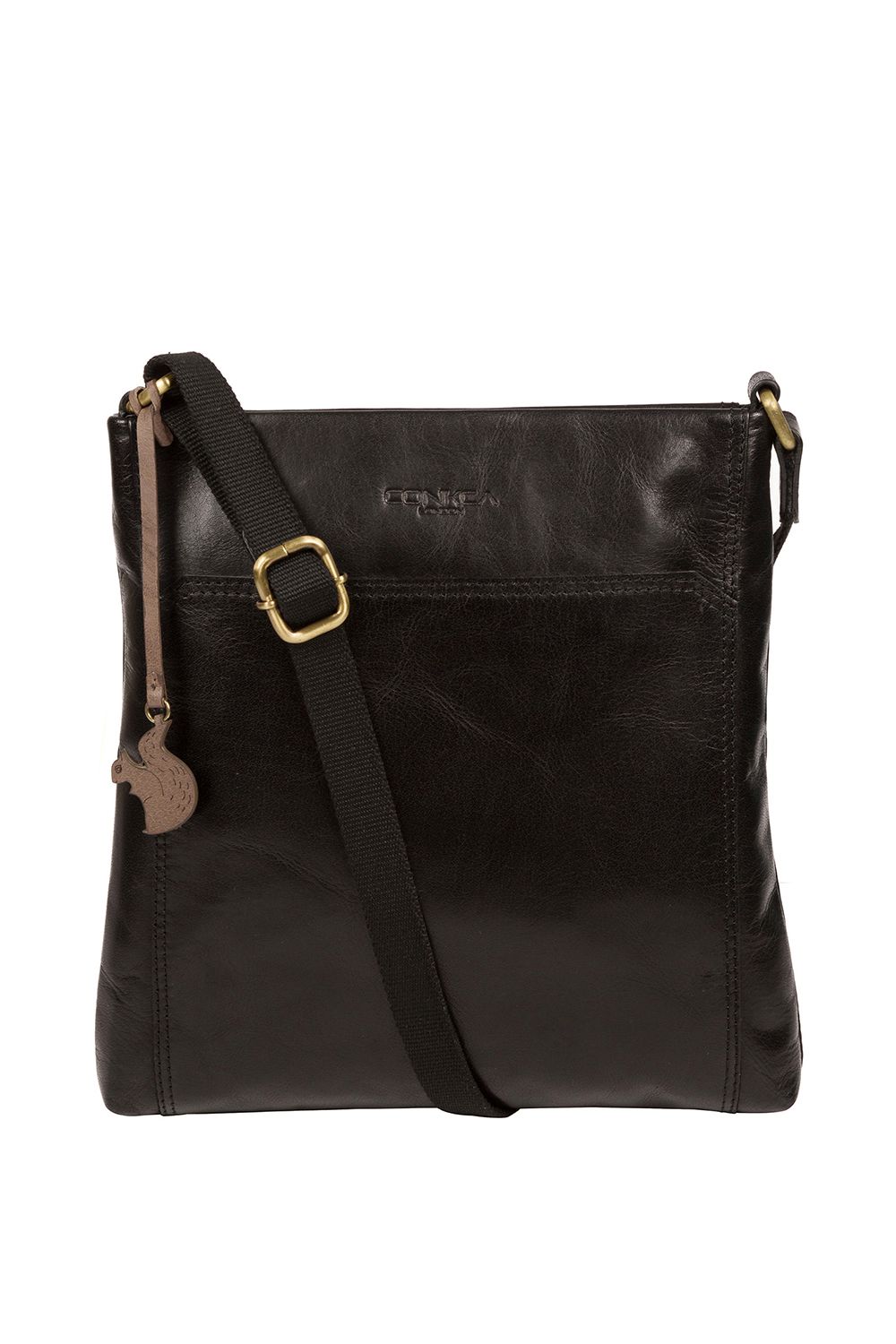 Conkca London Dink' Leather Cross Body Bag