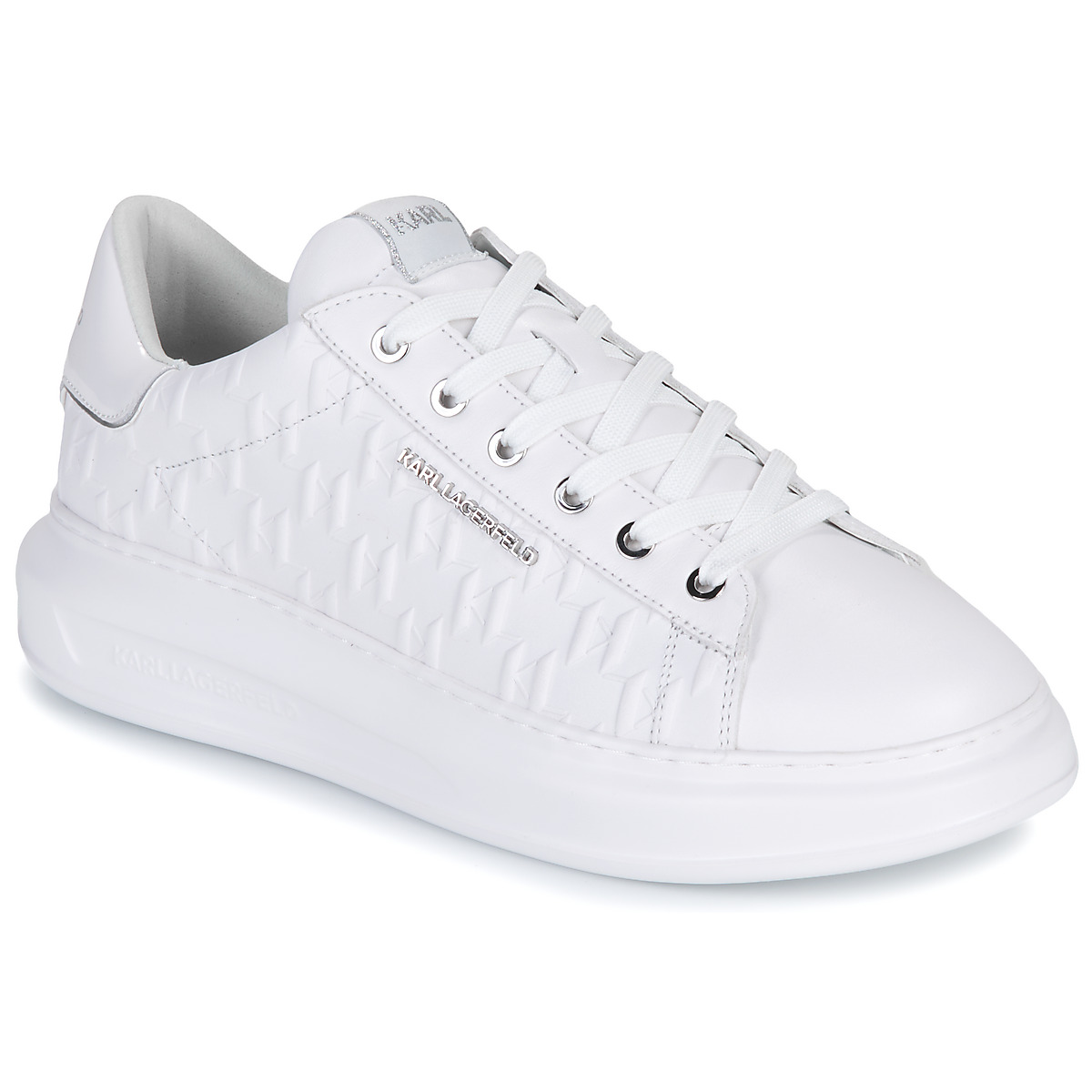 Karl Lagerfeld - KAPRI MENS Monogram Emboss Lo - White