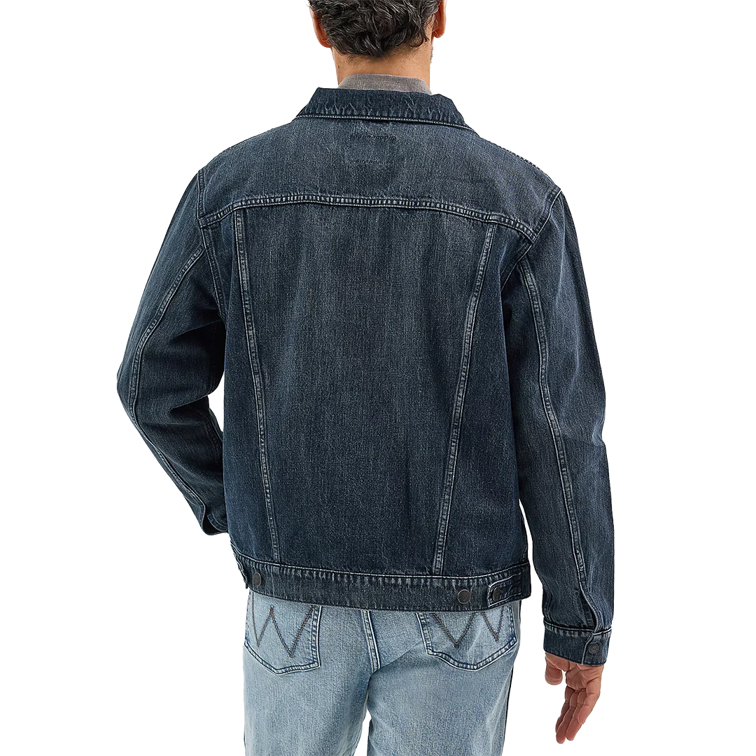 Мужская джинсовая куртка Wrangler в стиле ретро без подкладки